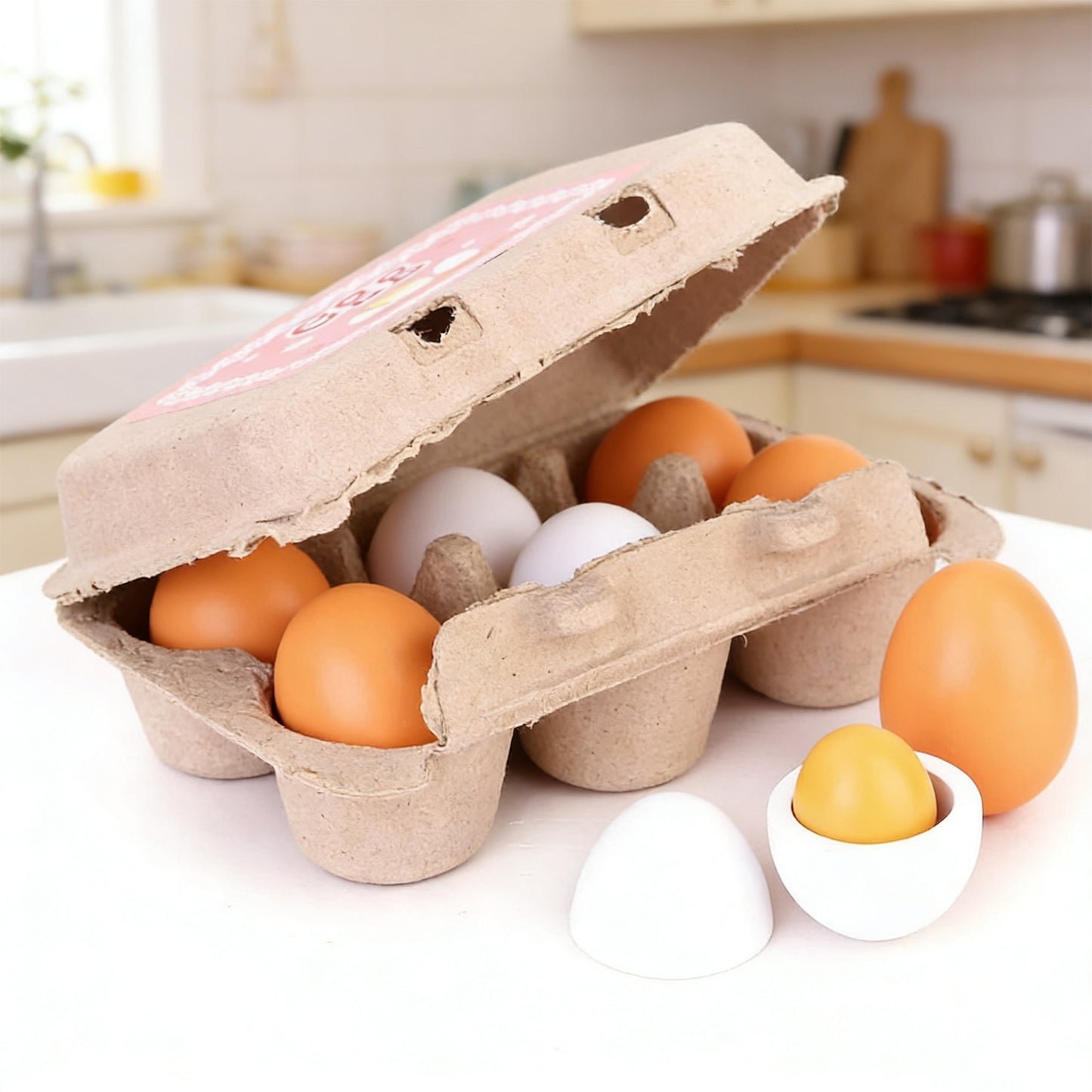 Jessruly® Wooden Play Food Set
