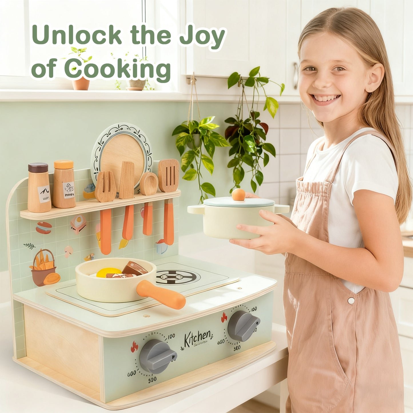 Jessruly® Wooden Play Food Set
