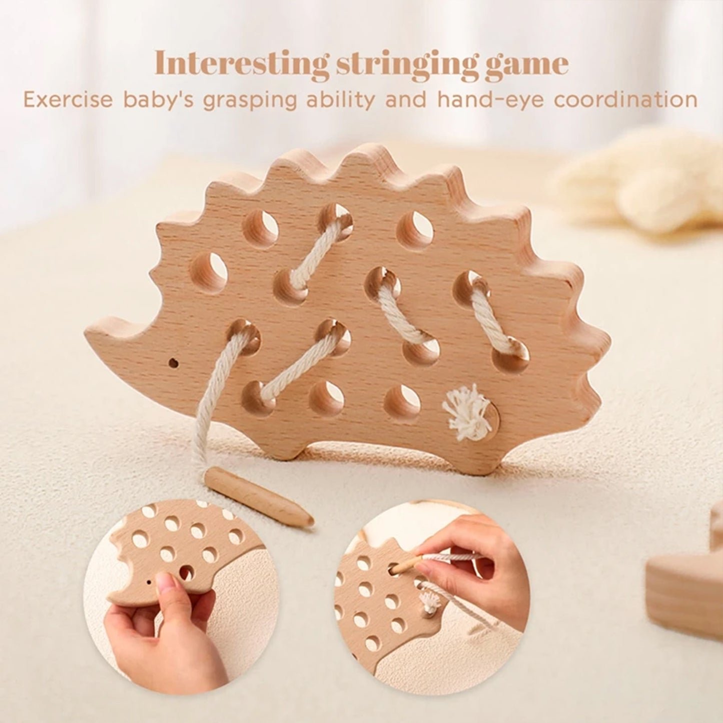 Jessruly® Wooden Busy Board