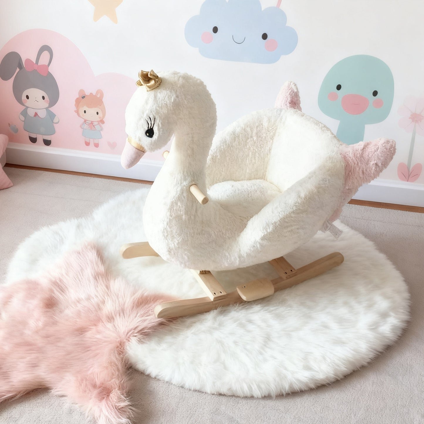 Jessruly® Swan Rocking Horse