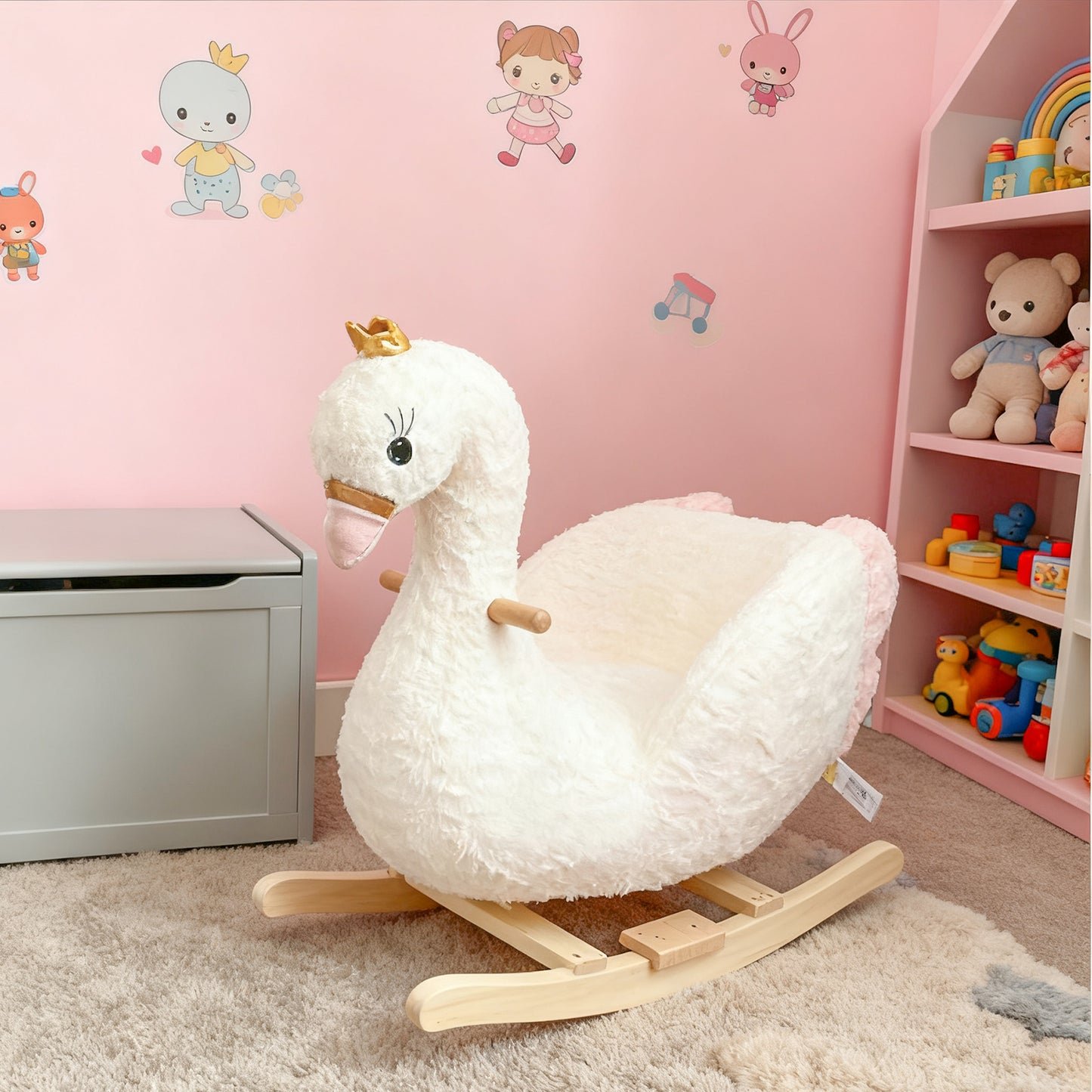 Jessruly® Swan Rocking Horse